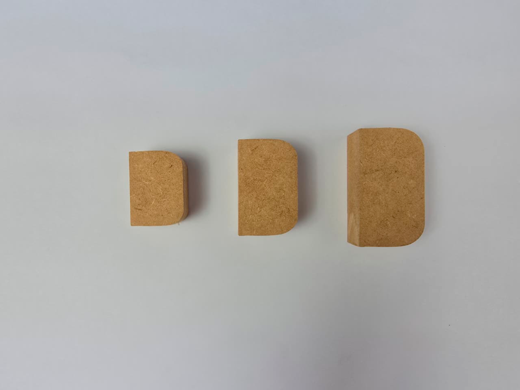 Molde de Alça para Caneca e Xícara de Cerâmica – Modelo 01 em MDF – Estúdio AME
