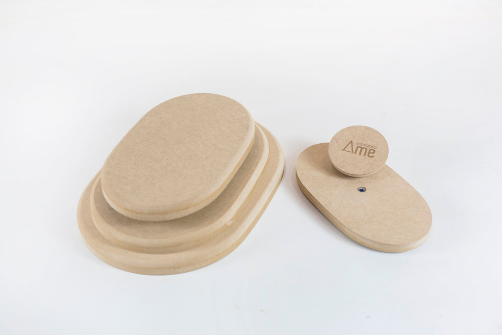 Molde para Prato de Cerâmica Bolacha Reto 90° em MDF – Estúdio AME