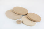 Molde para Prato de Cerâmica Oval Duplado Reto 90° em MDF – Estúdio AME