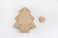 Molde para Prato de Cerâmica Formato Pinheiro (Árvore de Natal) – Reto 90° em MDF – Estúdio AME