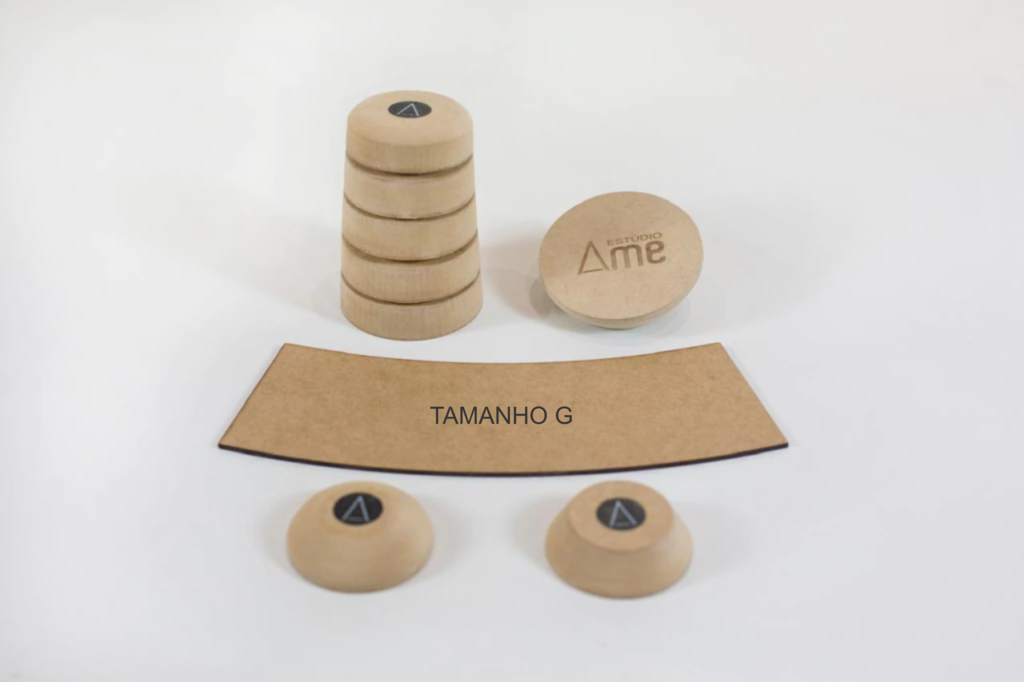 Molde para Copo e Xícara de Cerâmica – Cônico (G) em MDF – Estúdio AME
