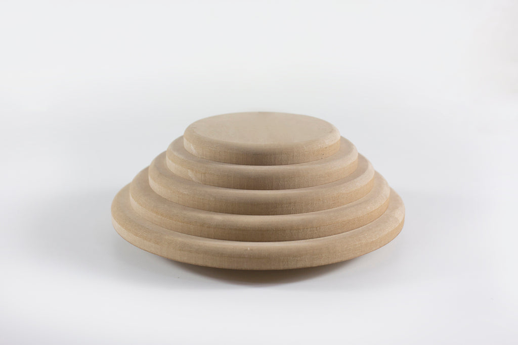 Molde para Prato de Cerâmica Redondo – Reto 90° em MDF – Estúdio AME