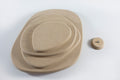 Molde para Prato de Cerâmica Orgânico 4 Reto 90° em MDF – Estúdio AME