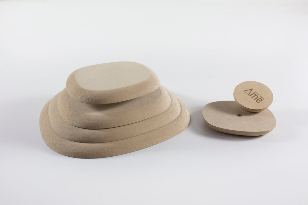 Molde para Prato de Cerâmica Orgânico 6 Super Arredondado em MDF – Estúdio AME