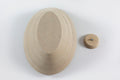 Molde para Prato de Cerâmica Oval Chanfrado 45° em MDF – Estúdio AME