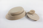 Molde para Prato de Cerâmica Oval Chanfrado 45° em MDF – Estúdio AME