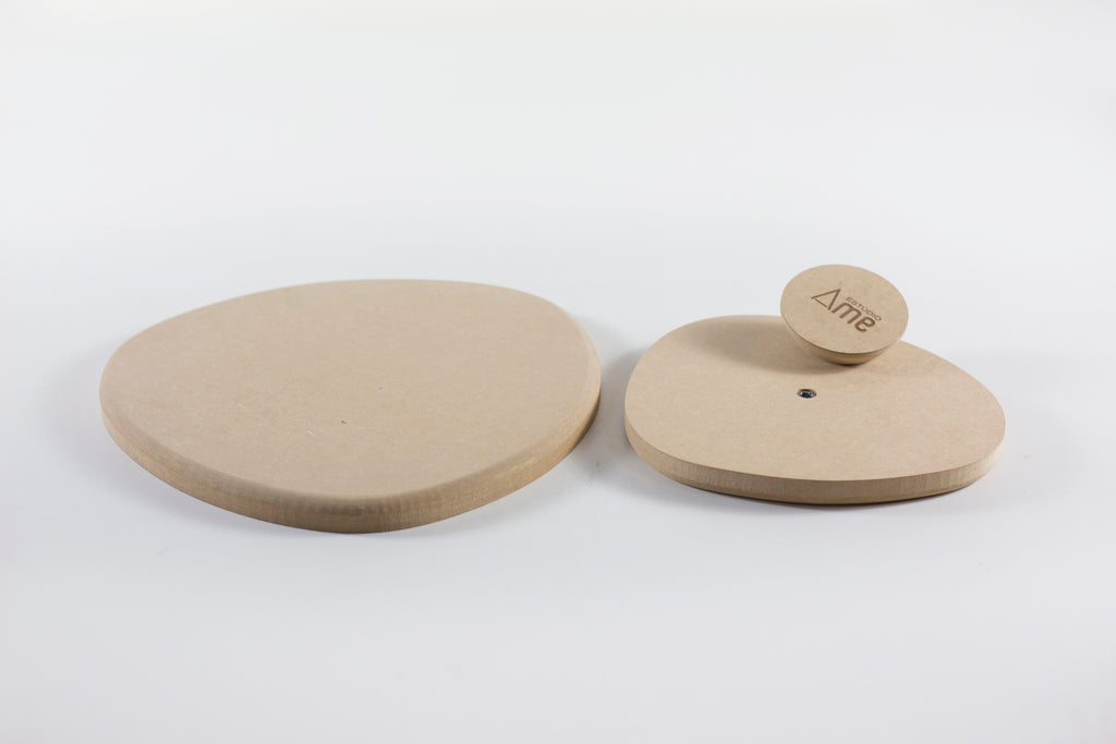 Molde para Prato de Cerâmica Orgânico 2 Reto 90° em MDF – Estúdio AME