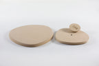 Molde para Prato de Cerâmica Orgânico 2 Reto 90° em MDF – Estúdio AME
