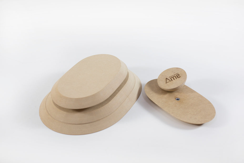 Molde para Prato de Cerâmica Bolacha Chanfrado 45° em MDF – Estúdio AME