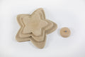 Molde para Prato de Cerâmica em Formato de Estrelas Reto 90° em MDF – Estúdio AME