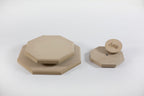Molde para Prato de Cerâmica Octagonal Reto 90° em MDF – Estúdio AME