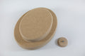 Molde para Prato de Cerâmica Oval Triplado Reto 90° em MDF – Estúdio AME
