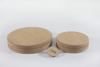 Molde para Prato de Cerâmica Redondo Triplado Reto 90° em MDF – Estúdio AME