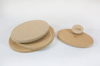 Molde para Prato de Cerâmica Oval Reto 90° em MDF – Estúdio AME