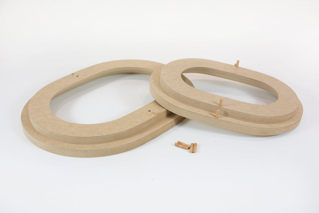 Molde para Prato de Cerâmica Bolacha Negativo 45° em MDF – Estúdio AME