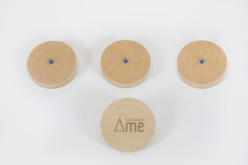 Kit Adaptador de Puxador para Moldes de Cerâmica em MDF – Estúdio AME