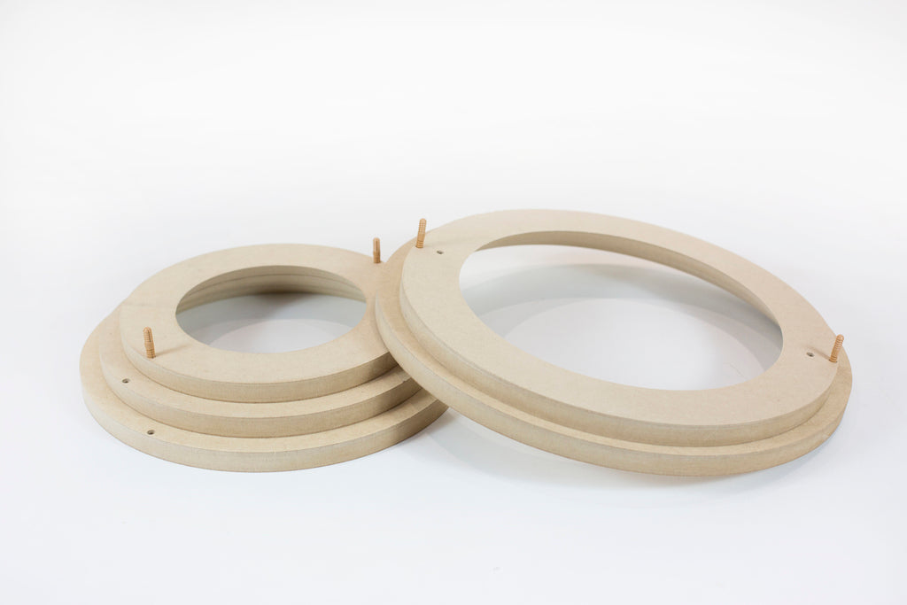 Molde para Prato de Cerâmica Redondo Negativo 45° em MDF – Estúdio AME