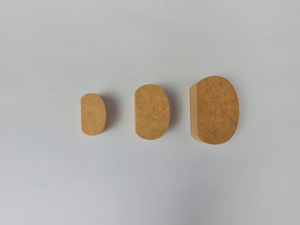 Molde de Alça para Caneca e Xícara de Cerâmica – Modelo 08 em MDF – Estúdio AME