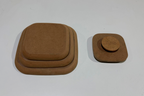 Molde para Prato de Cerâmica Quadrado – Bordas Arredondadas em MDF – Estúdio AME