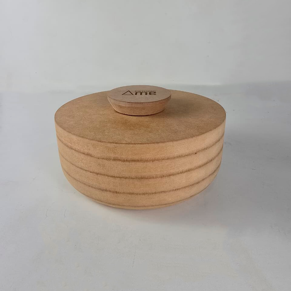 Molde para Bowl e Cumbuca Fundo de Cerâmica – Tamanho G em MDF – Estúdio AME