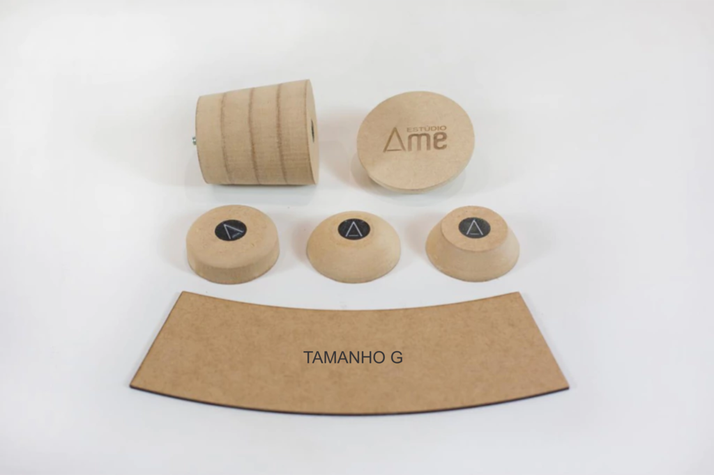 Molde para Copo e Xícara de Cerâmica – Cônico (G) em MDF – Estúdio AME
