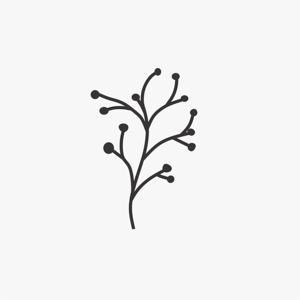 Carimbo de flor para cerâmica em MDF – Estúdio AME