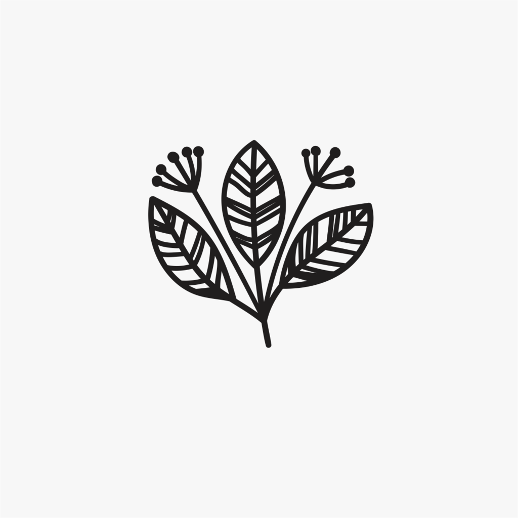 Carimbo de buquê flor para cerâmica em MDF – Estúdio AME