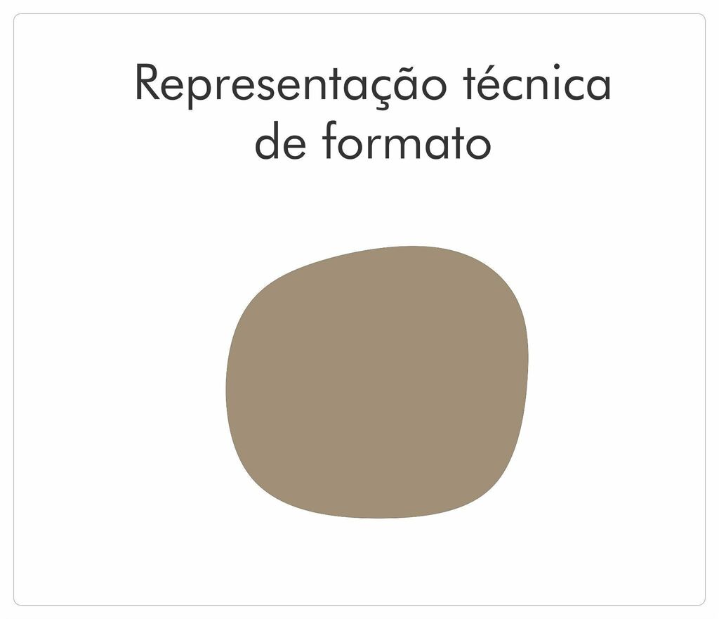 Molde para Prato de Cerâmica Orgânico 6 Super Arredondado em MDF – Estúdio AME