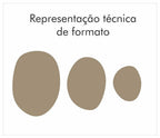 Molde para Prato de Cerâmica Orgânico 7 Super Arredondado em MDF – Estúdio AME