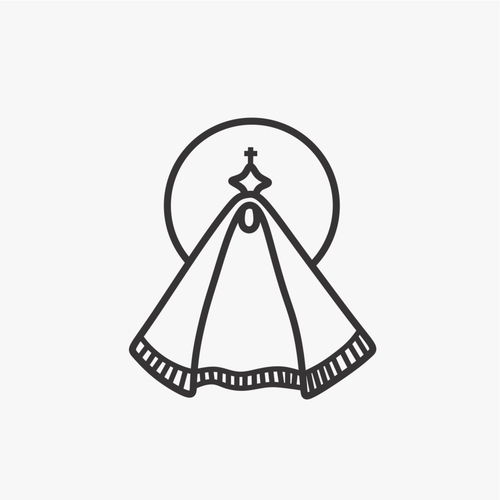 Carimbo de anjo sacro para cerâmica em MDF – Estúdio AME