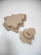 Molde para Prato de Cerâmica Formato Pinheiro (Árvore de Natal) – Reto 90° em MDF – Estúdio AME