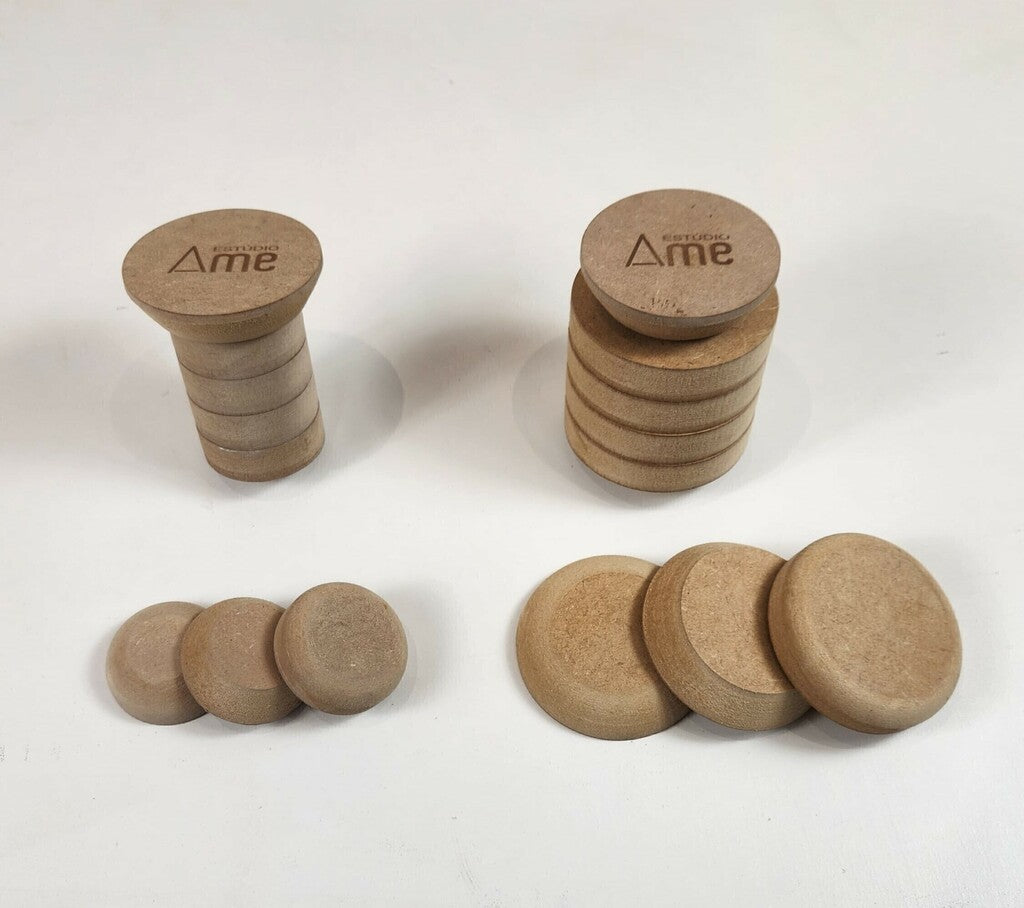 Molde Kit para Manteigueira de Cerâmica em MDF – Estúdio AME