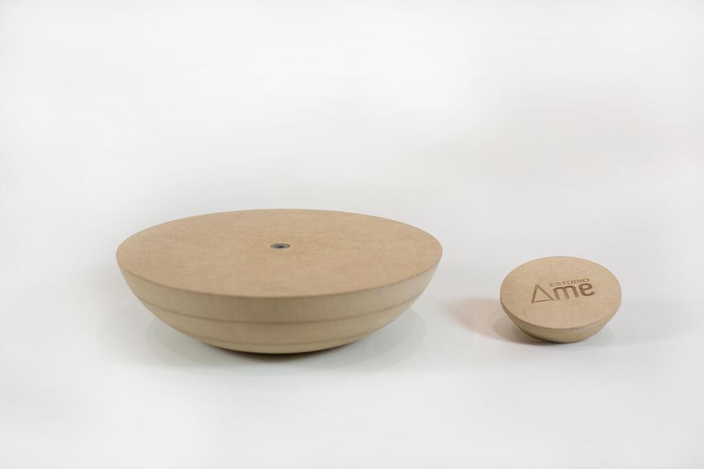 Molde para Bowl e Cumbuca de Cerâmica – Tamanho M em MDF – Estúdio AME