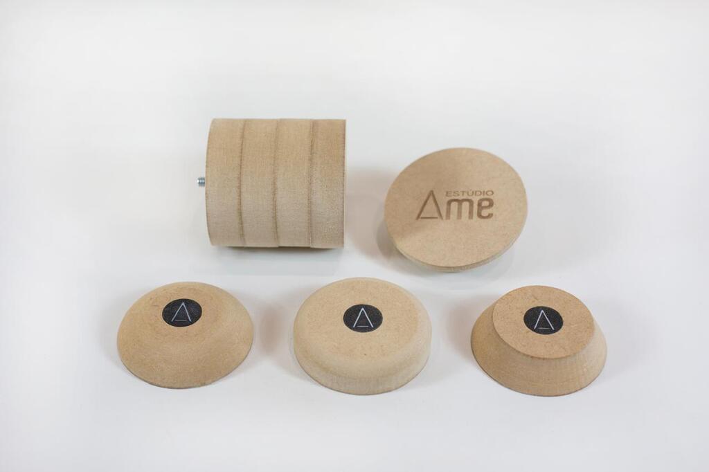 Molde para Copo e Xícara de Cerâmica – Cilíndrico Modular em MDF – Estúdio AME