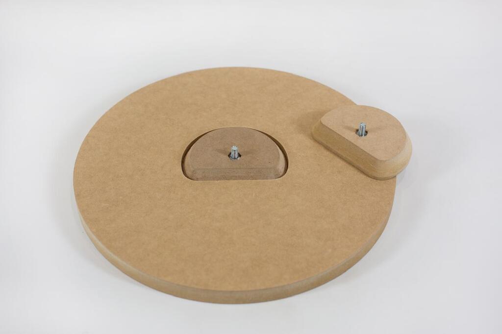 Adaptador de Molde para Torno de Cerâmica em MDF – Estúdio AME