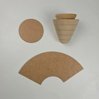Molde para Coador de Cerâmica em MDF – Estúdio AME